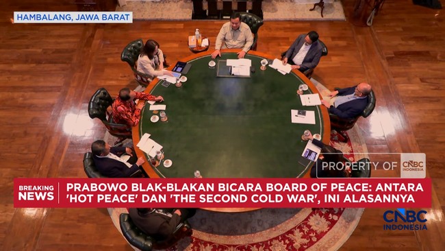 Video: Prabowo Blak-Blakan Bicara Board of Peace