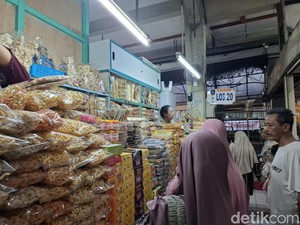 Pasar Beringharjo Ramai Usai Lebaran, Bakpia-Wingko Jadi Buruan