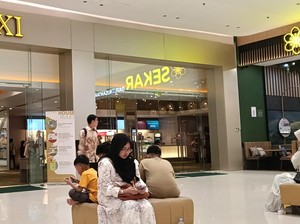 Libur Lebaran, Mal di Palembang Ramai Bioskop dan Studio Foto Diserbu