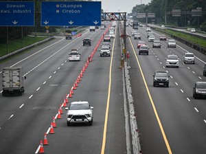 Video: Kondisi Terkini Arus Balik di Tol Jakarta-Cikampek Km 62