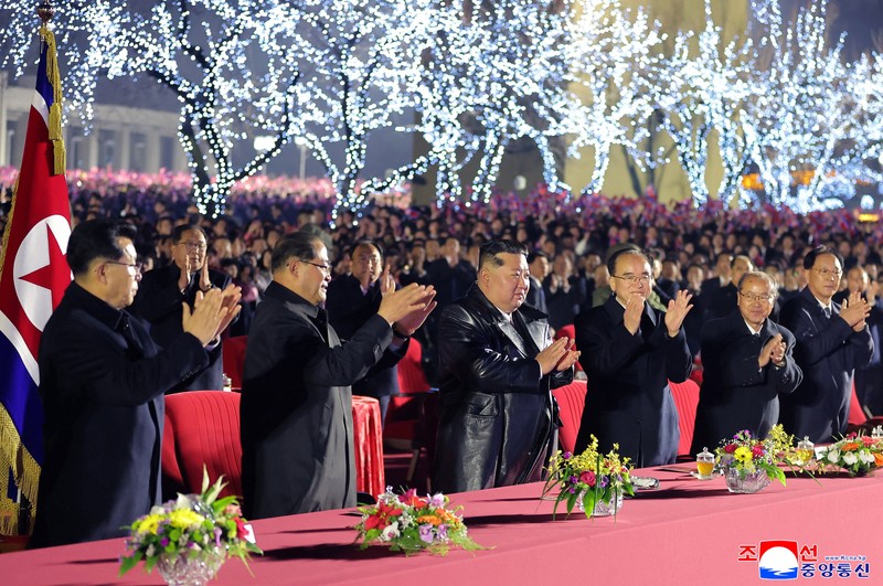 Badan legislatif Korea Utara (Korut) telah memilih kembali Kim Jong Un sebagai Presiden, Senin (23/3/2026). (via REUTERS/KCNA)