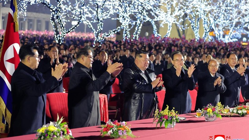 Badan legislatif Korea Utara (Korut) telah memilih kembali Kim Jong Un sebagai Presiden, Senin (23/3/2026). (via REUTERS/KCNA)