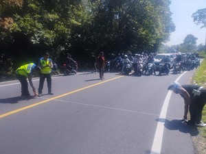 Sopir Mopen Diduga Ngantuk Tabrak 2 Motor di Deli Serdang, 1 Tewas-2 Luka