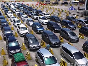 H+3 Arus Balik Lebaran, Lonjakan Pemudik Terjadi di Bakauheni