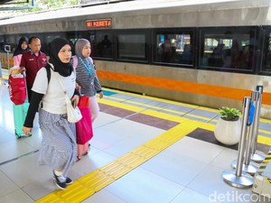 Good Bye Long Weekend, 41 Ribu Penumpang Kereta Tiba di Jakarta
