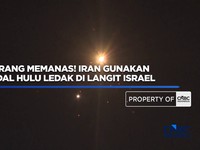 Video: Perang Memanas! Iran Gunakan Rudal Hulu Ledak di Langit Israel