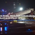 Video: Pesawat Vs Mobil Pemadam Kebakaran, Pilot & Co-Pilot Tewas