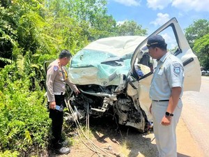 4 Orang Tewas dalam Tabrakan Maut di Jalan Trans Kalimantan