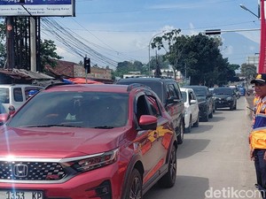 H+3 Lebaran, 16 Ribu Kendaraan dari Garut Menuju Bandung