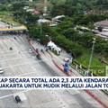 Video: 2,3 Juta Kendaraan Keluar Jakarta untuk Mudik Lewat Tol