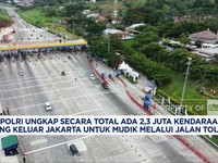 Video: 2,3 Juta Kendaraan Keluar Jakarta untuk Mudik Lewat Tol
