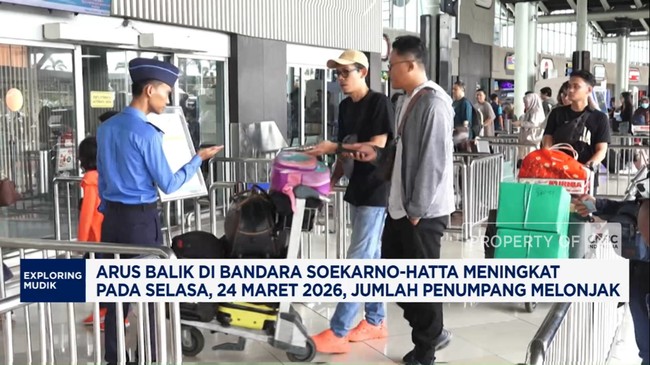 Video: Arus Balik, Penumpang di Bandara Soetta Melonjak