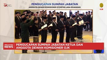 Video: Pengucapan Sumpah Jabatan Ketua & Anggota Dewan Komisioner OJK