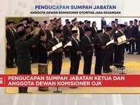 Video: Pengucapan Sumpah Jabatan Ketua & Anggota Dewan Komisioner OJK