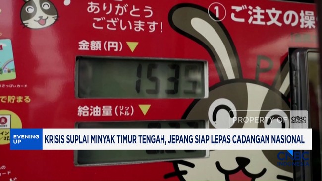 Video: Jepang Siap Lepas Cadangan Minyak Karena Krisis Suplai Titeng