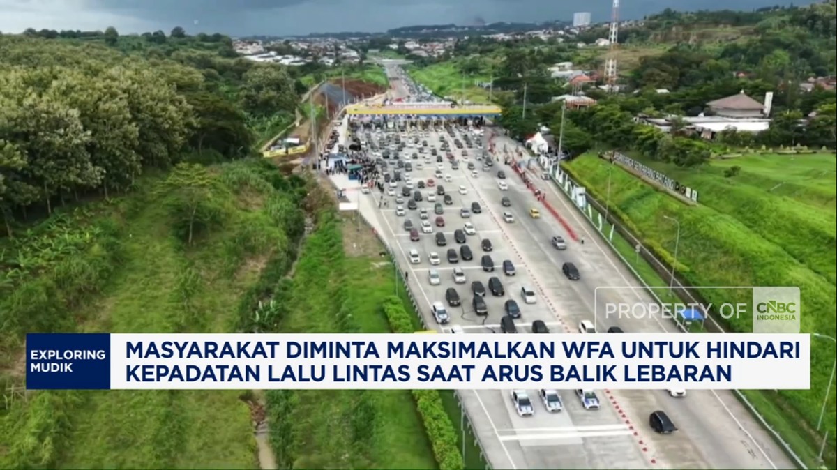 Video: Masyarakat Diminta WFA untuk Hindari Kepadatan Arus Balik