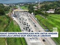 Video: Masyarakat Diminta WFA untuk Hindari Kepadatan Arus Balik