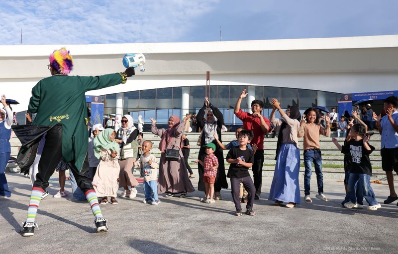 Momen libur Lebaran di Nusantara. (Humas Otorita IKN)