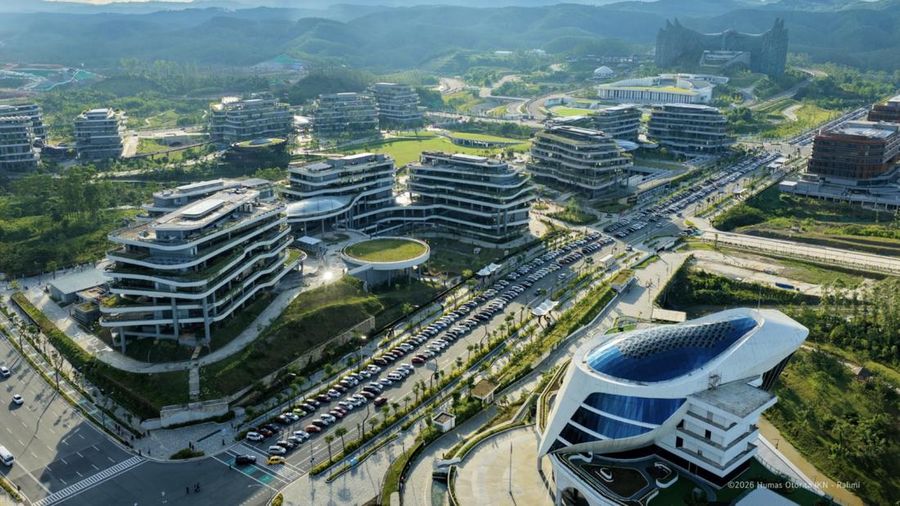 Momen libur Lebaran di Nusantara. (Humas Otorita IKN)