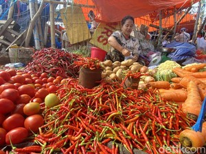 Harga Cabai Rawit Masih Pedas di Rp 76.000/Kg