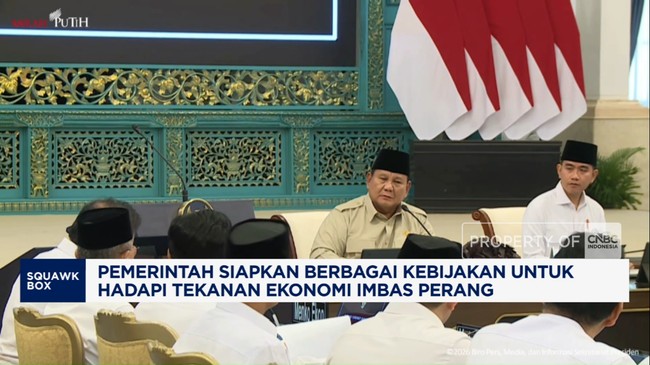 Video:Pemerintah Siapkan Kebijakan Hadapi Tekanan Ekonomi Imbas Perang