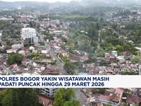 Video: Polres Bogor Yakin Wisatawan Masih Padati Puncak hingga 29 Mare