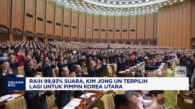 Video: Raih 99,93% Suara, Kim Jong Un Terpilih Lagi Pimpin Korea Utara