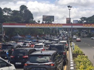 Lebih dari 826 Ribu Mobil Lintasi Puncak Bogor Selama Masa Mudik Lebaran