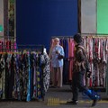 Suasana di Pasar Tanah Abang saat masa libur lebaran, Jakarta, Rabu (25/3/2026). Pasar Tanah Abang masih ditutup sementara sebagai bagian dari masa libur Lebaran 2026. (CNBC Indonesia/Faisal Rahman)