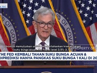 The Fed Kembali Tahan Suku Bunga, Diprediksi 1 Kali Pangkas di 2026