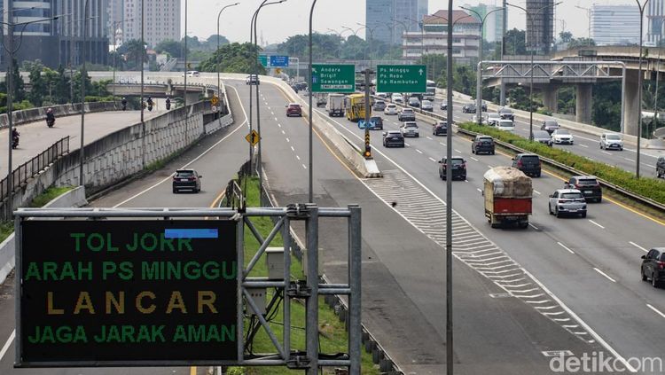 Arus Lalu Lintas Jakarta Masih Lancar Usai Libur Lebaran