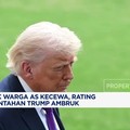 Banyak Warga AS Kecewa, Rating Pemerintahan Trump Ambruk