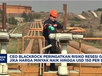 CEO BlackRock 'Warning' Resesi Global Jika Minyak Sentuh USD150