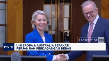 Video: UE & Australia Sepakati Perjanjian Perdagangan Bebas