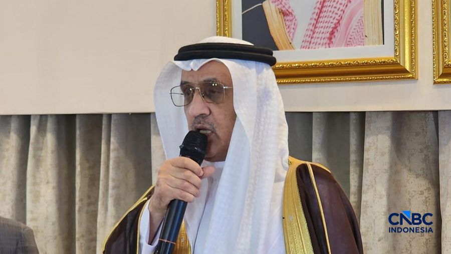 Duta Besar Arab Saudi untuk Indonesia, Faisal Abdulah H. Amodi. (CNBC Indonesia/Tommy Patrio Sorongan)