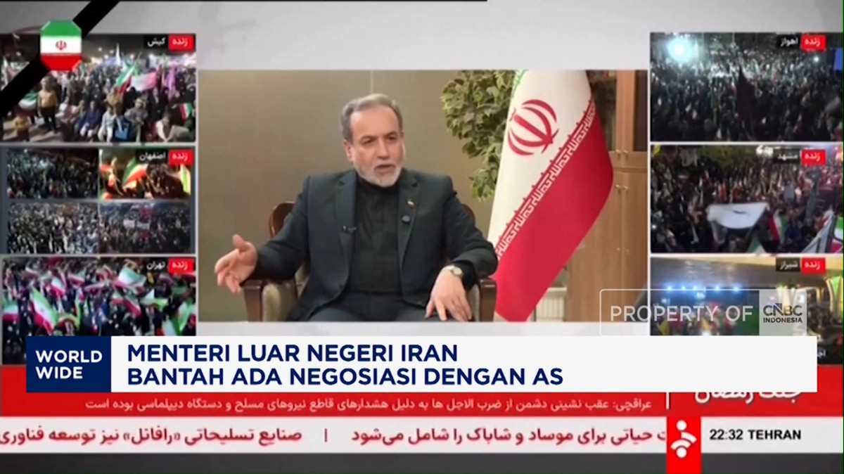 Video: Menteri Luar Negeri Iran Bantah Ada Negosiasi dengan AS