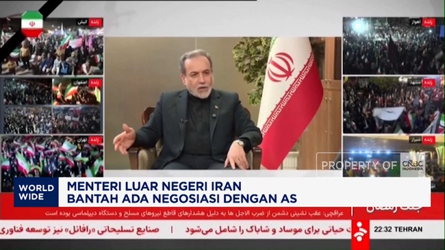 Video: Menteri Luar Negeri Iran Bantah Ada Negosiasi dengan AS