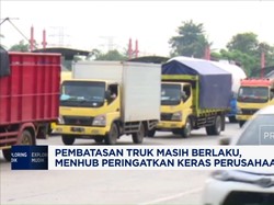 Video: Pembatasan Truk Masih Berlaku, Menhub Peringatkan Perusahaan