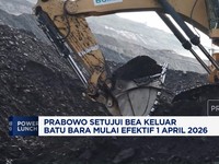 Video: Prabowo Setujui Bea Keluar Batu Bara Mulai Efektif 1 April 2026