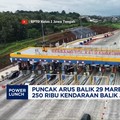 Video: Puncak Arus Balik 29 Maret, 250 Ribu Kendaraan Balik Jakarta