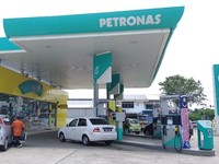 SPBU Petronas. (Facebook/Petronas Sultan Iskandar)
