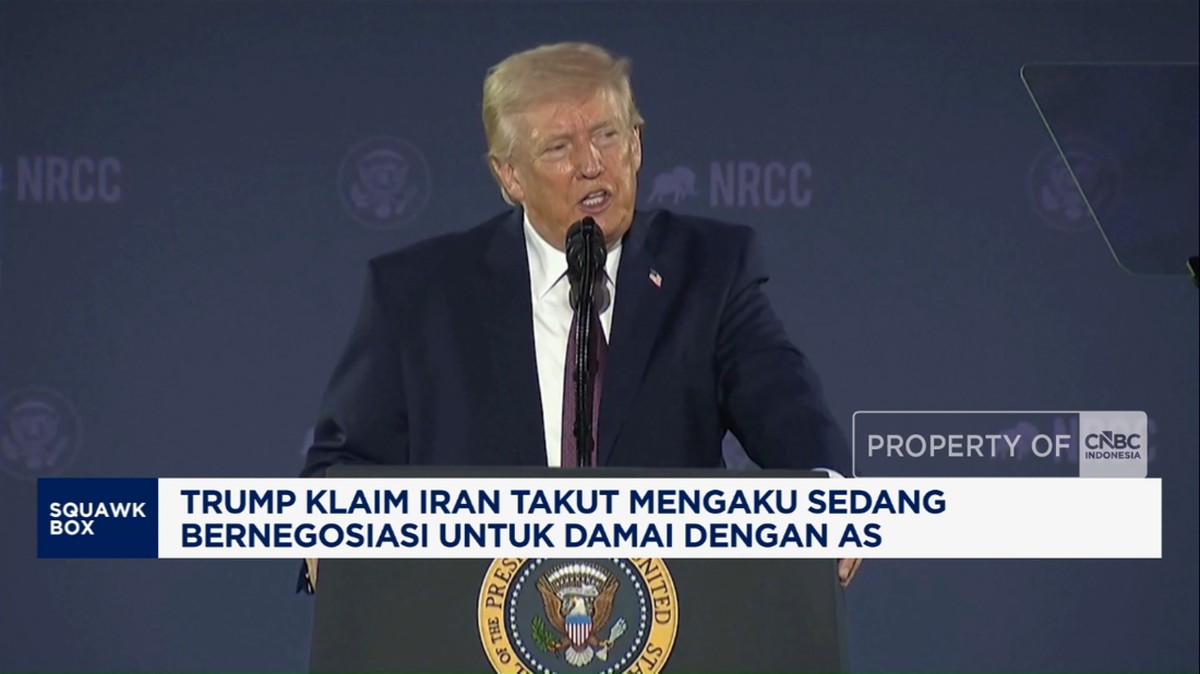 Trump Klaim Iran Takut Mengaku Sedang Bernegosiasi dengan AS