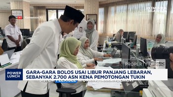 Video: Bolos Usai Libur Lebaran, 2.700 ASN Kena Pemotongan Tukin