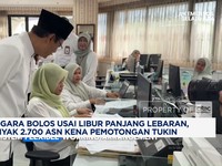 Video: Bolos Usai Libur Lebaran, 2.700 ASN Kena Pemotongan Tukin