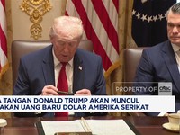 Tanda Tangan Donald Trump Akan Muncul di Cetakan Uang Baru Dolar AS