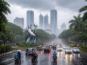 Cuaca Surabaya Hari Ini: Hujan Ringan dengan Suhu hingga 31 Derajat Celsius