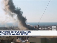 Video: Israel Terus Gempur Lebanon, 1.116 Warga Tewas