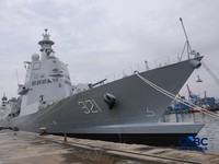 Foto: Kapal Republik Indonesia Prabu Siliwangi-321 di Dermaga 107, Pelabuhan Tanjung Priok, Jakarta Utara, Jumat (27/3/2026). (CNBC Indonesia/Faisal Rahman)