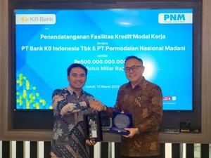 KB Bank Biayai PNM Rp 500 Miliar untuk Perluas Akses UMKM