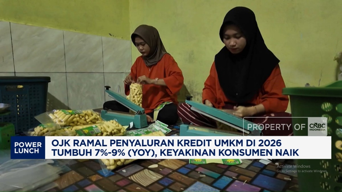 Video: OJK Ramal Penyaluran Kredit UMKM di 2026 Tumbuh 7%-9% (YoY)